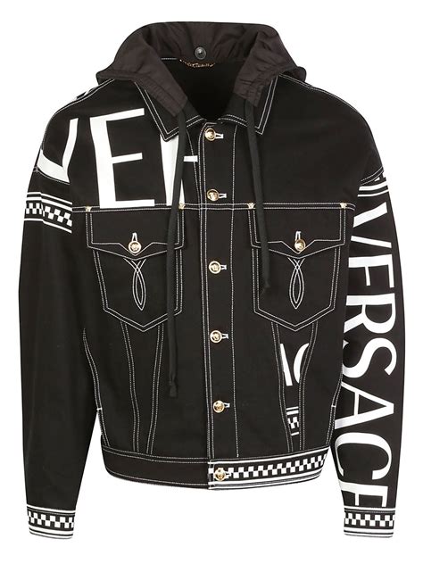 versace jacke montana black|Mehr.